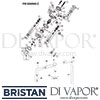 Bristan Prism Semi Integrated SHX Arm Shower Valve Spare Parts